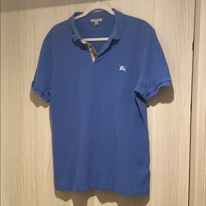 Light blue Burberry polo!